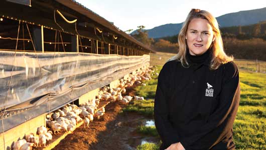 Jeanne Groenewald, Founder, Elgin Free Range Chickens.